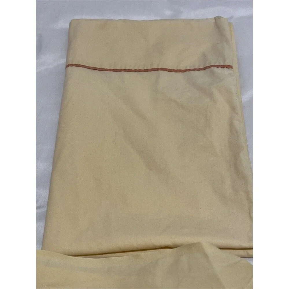 Wamsutta Sheet Set 3-Pc Double Fitted Flat & 1 Pillowcase Yellow